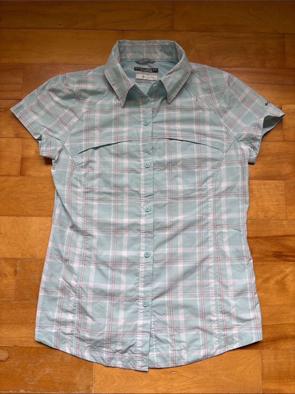 Columbia OMNI-SHADE plaid button up